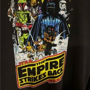 STAR WARS EPISODE V EMPIRE STRIKES BACK MOVIE POSTER Hooded sweatshirt